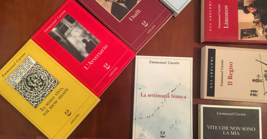 I baffi - Emmanuel Carrère - Libro - Adelphi - Fabula