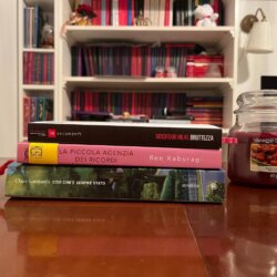 Acquisti di settembre, tre libri…